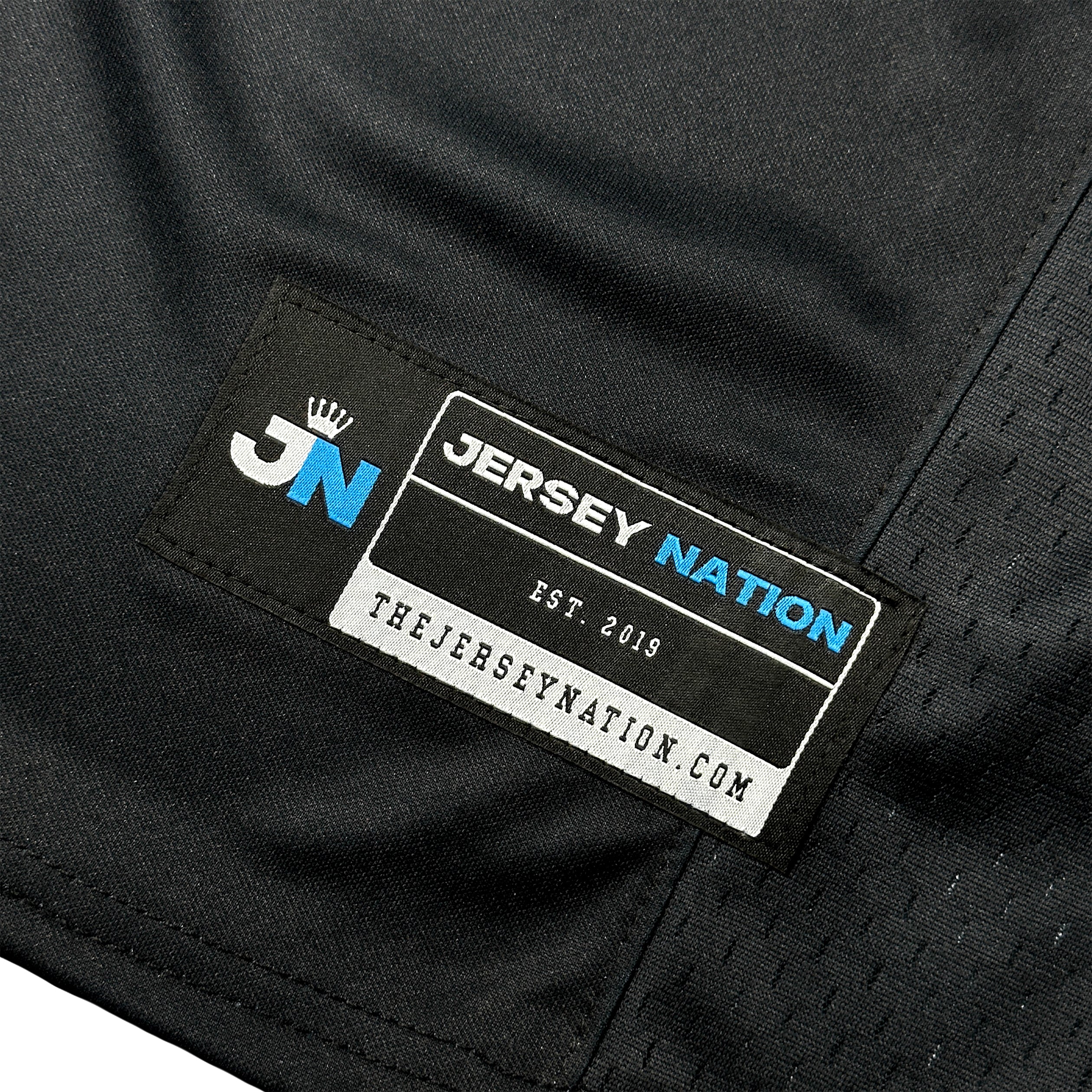 Puerto Rico Borinquen Heritage Black Azul Celeste Custom American Football Jersey Embroidered Shirt