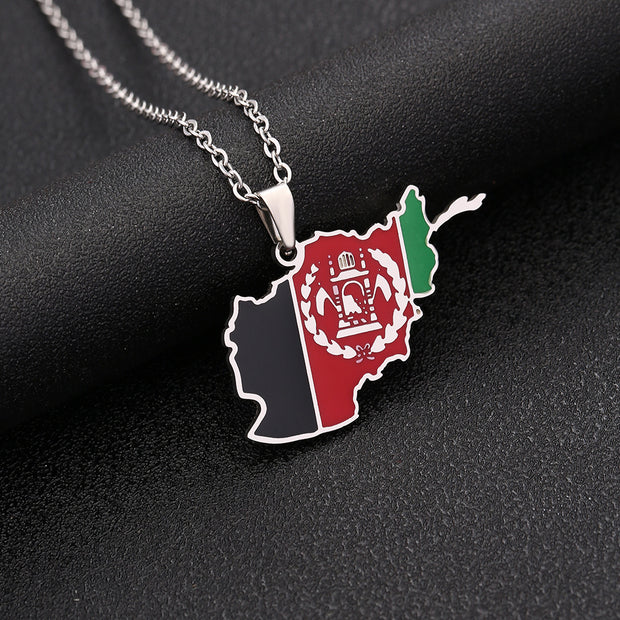 Afghanistan Heritage Necklace Silver