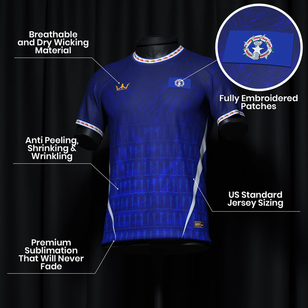 CNMI Northern Mariana Islands Heritage Custom Football Jersey