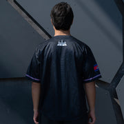 Cambodia 'Angkor Wat' Black Custom Baseball Jersey Sublimated Back 