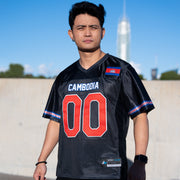 Cambodia Heritage Custom Football Jersey Model