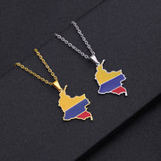 Colombia Heritage Necklace Closeups