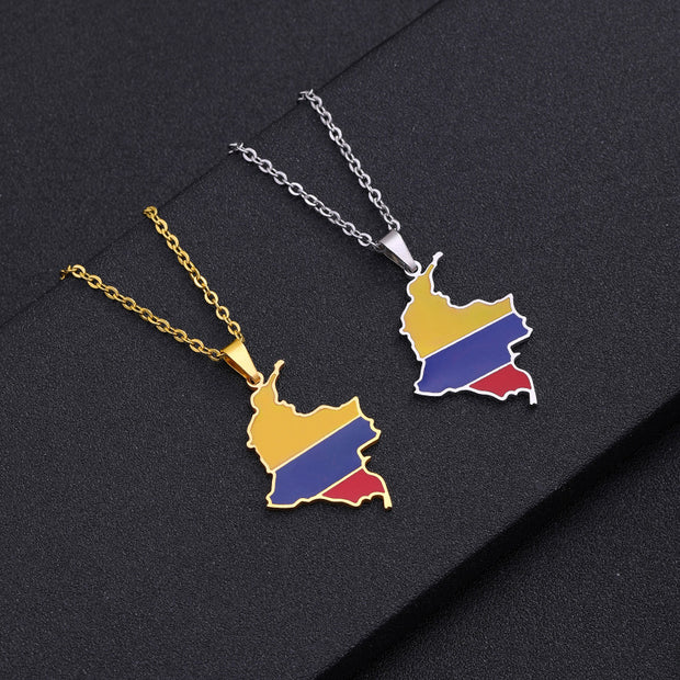 Colombia Heritage Necklace Closeups