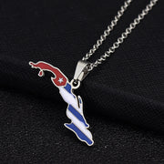 Cuba Heritage Silver Necklace