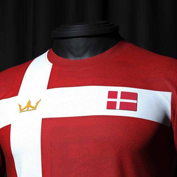 Denmark Heritage Custom Football Jersey