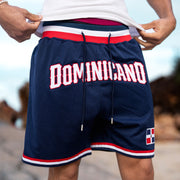 Dominican Republic Navy Blue Basketball Shorts