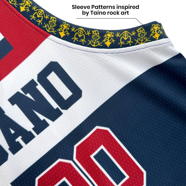 Dominican Republic Custom Basketball Jersey