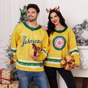 Family Christmas Custom Hockey Jersey