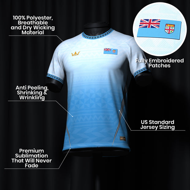 Fiji Heritage Custom Football Jersey