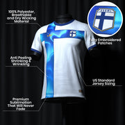 Finland Custom Football Jersey