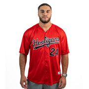 Hooligans 'Mars' 24K Baseball Jersey
