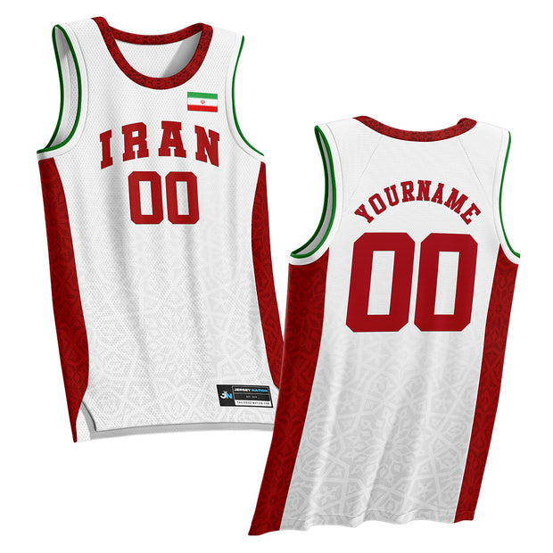 Iran Custom Basketball Jersey