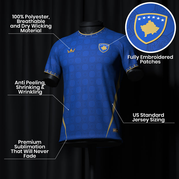 Kosova Custom Football Jersey