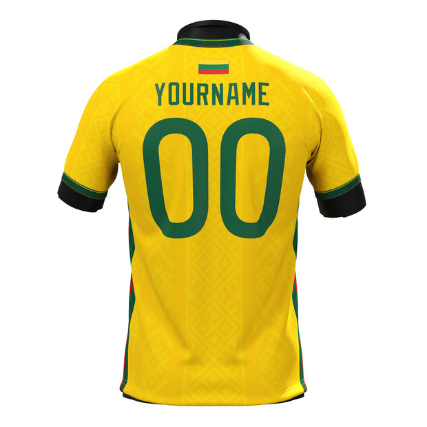 Lithuania Custom Football Jersey