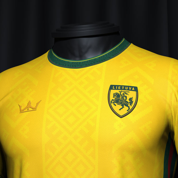 Lithuania Custom Football Jersey