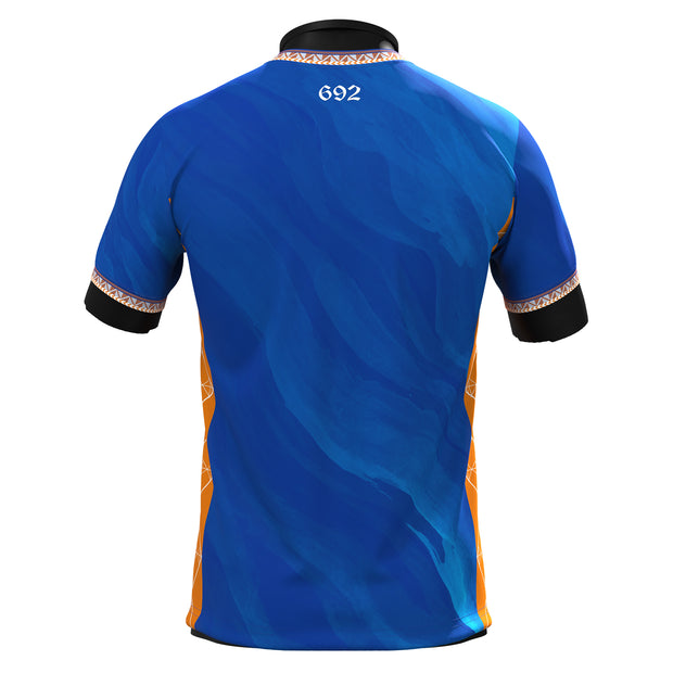 Marshall Islands Heritage Custom Football Jersey