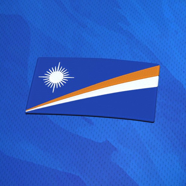 Marshall Islands Heritage Custom Football Jersey