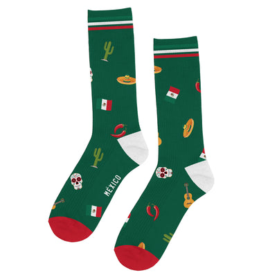 Mexico Crew Socks