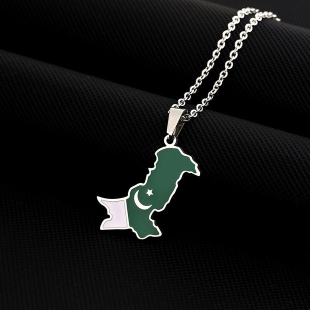 Pakistan Heritage Necklace Silver Country