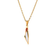 Palestine Heritage Necklace Silver Gold