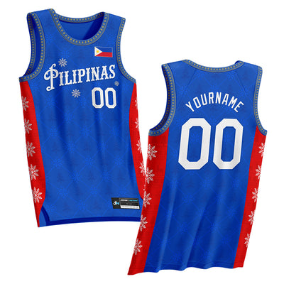 Philippines Christmas Custom Basketball Jersey