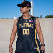 Philippines 'Luzviminda' Custom Black Basketball Jersey Model Styling