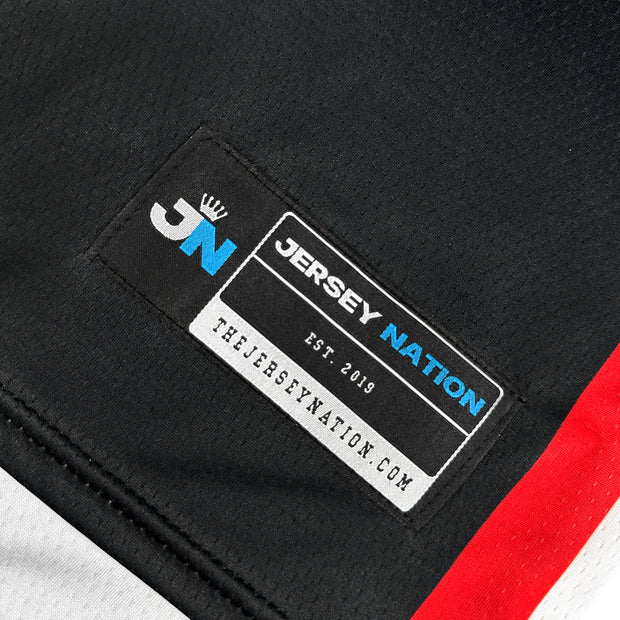 Puerto Rico Black Custom Basketball Jersey