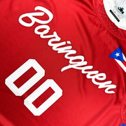 Puerto Rico Red Custom Basketball Jersey