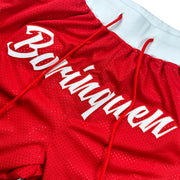 Puerto Rico 'Borinquen' Red Basketball Shorts