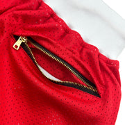 Puerto Rico 'Borinquen' Red Basketball Shorts