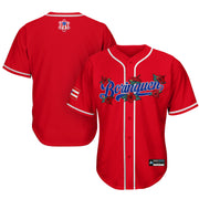 Puerto Rico Borinquen 'Flor de Maga' Red Baseball Jersey