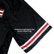 Puerto Rico Borinquen Heritage Custom American Football Jersey Black Sleeves