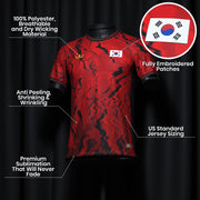 South Korea Custom Football Jersey