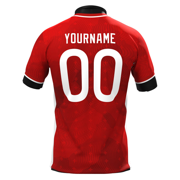 Switzerland Heritage Custom Football Jersey