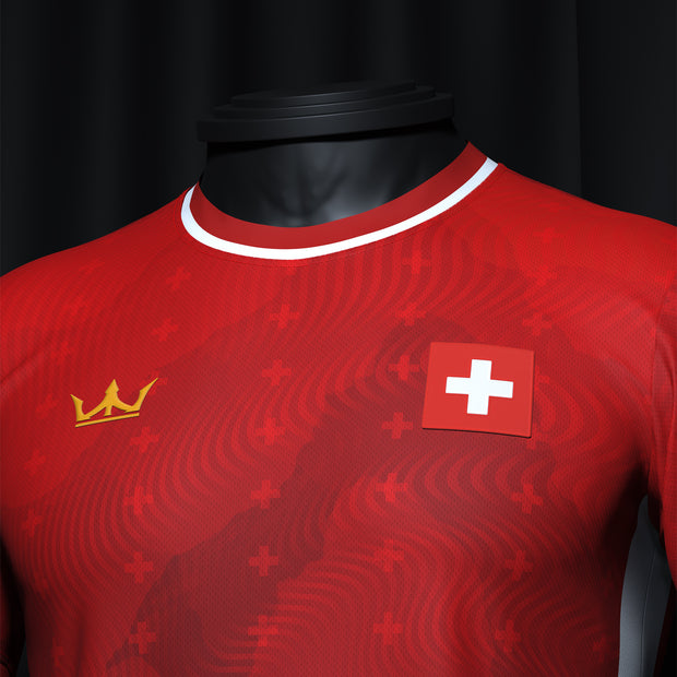 Switzerland Heritage Custom Football Jersey