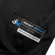 Texas Lone Star Heritage Black Custom Baseball Jersey Closeups