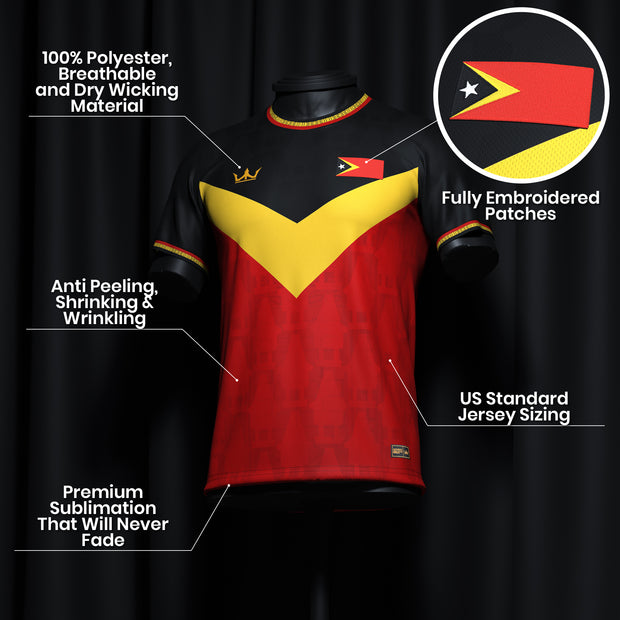 Timor-Leste Custom Football Jersey