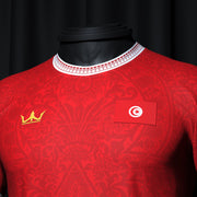 Tunisia Heritage Custom Football Jersey Closeups