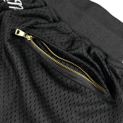 USA Black Heritage Basketball Shorts America Embroidered Back Pockets