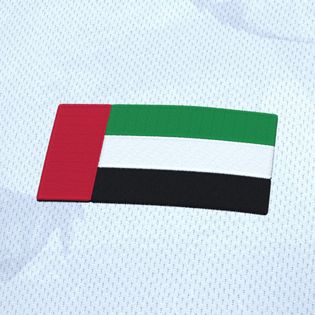 United Arab Emirates Heritage Custom Football Jersey Closeup