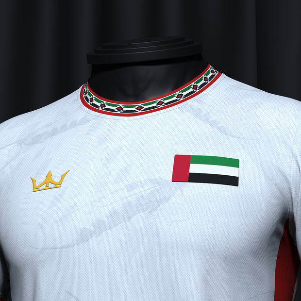 United Arab Emirates Heritage Custom Football Jersey Closeups