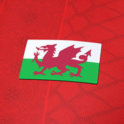Wales Heritage Custom Football Jersey Closeup