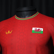 Wales Heritage Custom Football Jersey Closeups